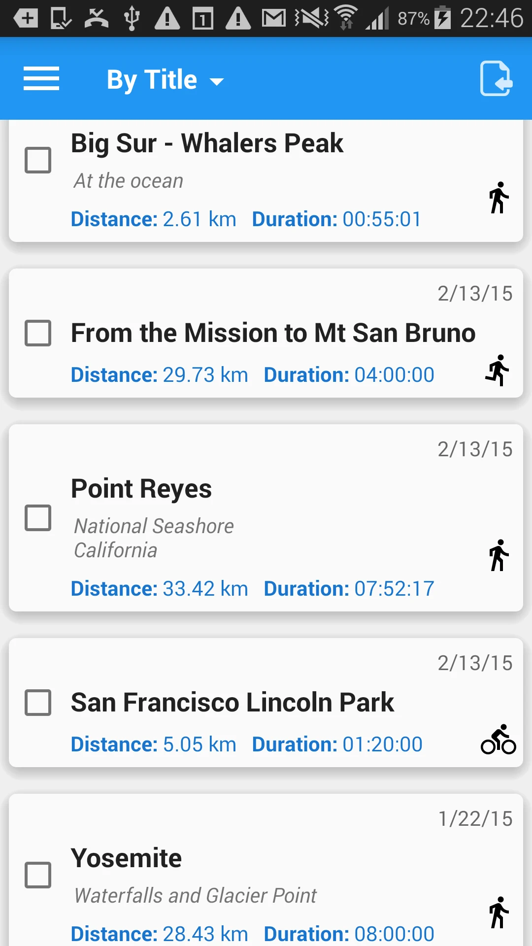 Track My Trip - GPS Tracking screenshot