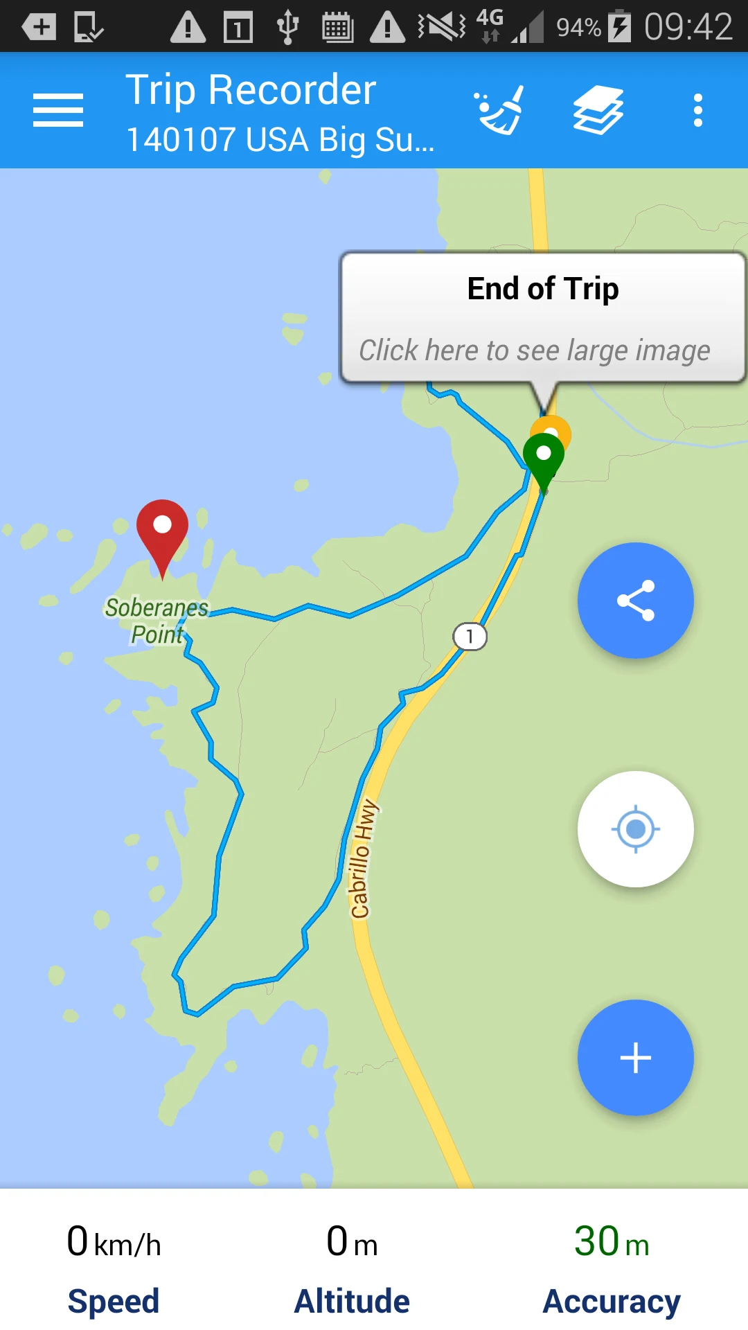 Track My Trip - GPS Tracking screenshot