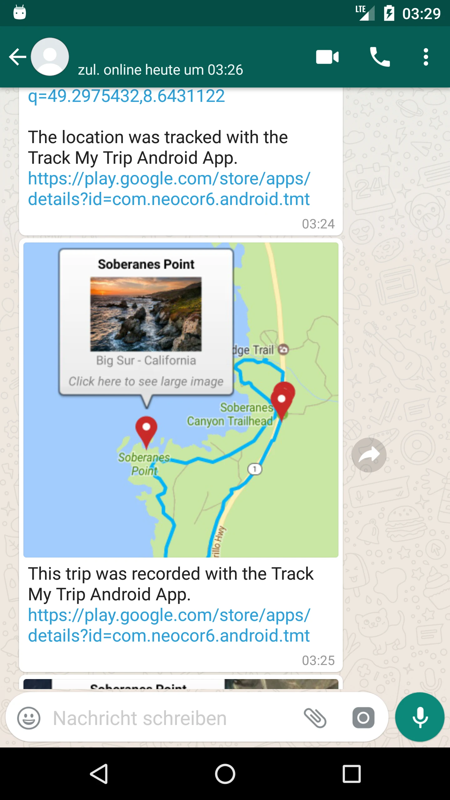 Track My Trip - GPS Tracking screenshot